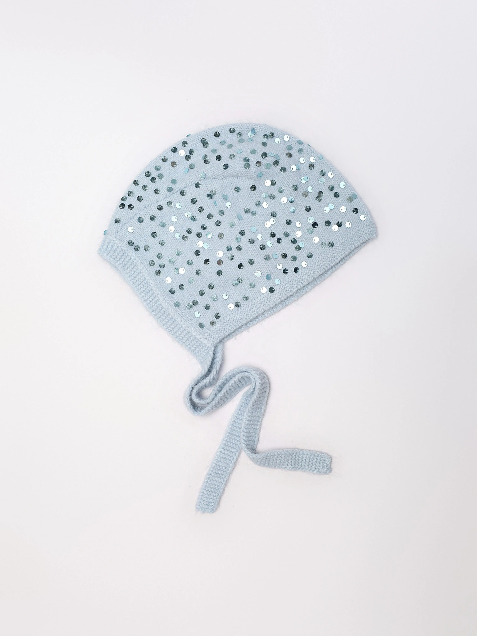 Шапка-капор с пайетками в ассортименте